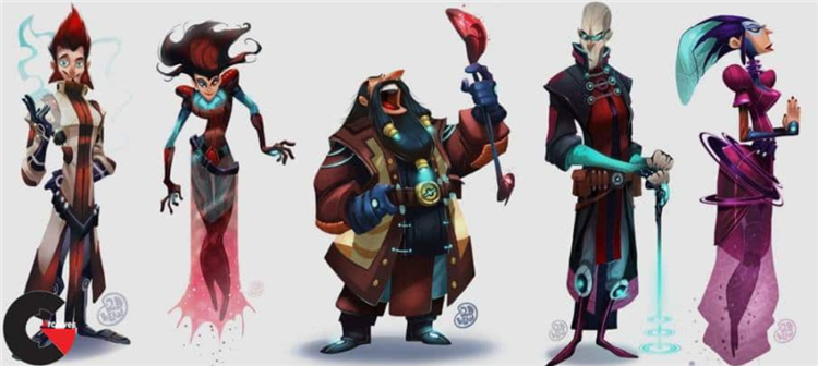 دوره اصول طراحی کاراکتر